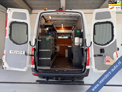 Mercedes-Benz Sprinter Automaat Servicewagen 314 2.2 CDI 140PK L2H2 euro6 BOTT, Victron V230, Standkachel Trekhaak RIJKLAARPRIJS