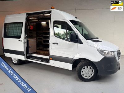 Mercedes-Benz Sprinter Automaat Servicewagen 314 2.2 CDI 140PK L2H2 euro6 BOTT, Victron V230, Standkachel Trekhaak RIJKLAARPRIJS