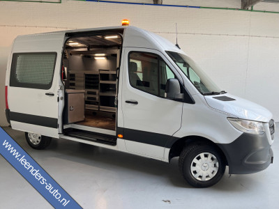 Mercedes-Benz Sprinter Automaat Servicewagen 314 2.2 CDI 140PK L2H2 euro6 BOTT, Victron V230, Standkachel Trekhaak RIJKLAARPRIJS 2