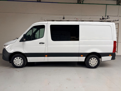 Mercedes-Benz Sprinter Dubbel Cabine Automaat 315 1.9 CDI 150pk L2H1 Imperiaal, Inrichting, Omvormer, Trekhaak, RIJKLAARPRIJS foto 4