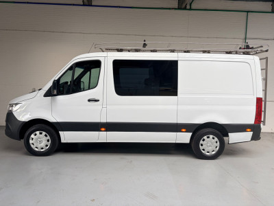 Mercedes-Benz Sprinter Dubbel Cabine Automaat 315 1.9 CDI 150pk L2H1 Imperiaal, Inrichting, Omvormer, Trekhaak, RIJKLAARPRIJS foto 5