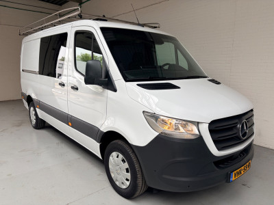 Mercedes-Benz Sprinter Dubbel Cabine Automaat 315 1.9 CDI 150pk L2H1 Imperiaal, Inrichting, Omvormer, Trekhaak, RIJKLAARPRIJS foto 9