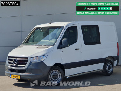 Mercedes-Benz Sprinter 211 CDI Dubbel Cabine Automaat Trekhaak Navi Airco Camera MBUX Euro6 DC Doka Mixto 8m3 Airco Trekhaak