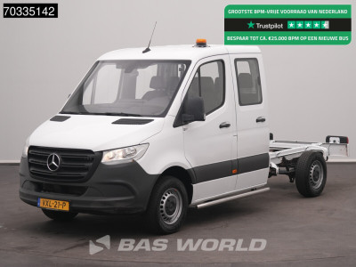 Mercedes-Benz Sprinter 311 CDI Chassis Cabine Dubbel Cabine Trekhaak Cruise MBUX CarPlay APK 08-2027 Euro6 Chassis Cabin Fahrgestell Trekhaak Cruise control