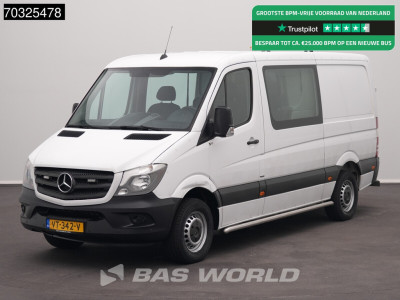 Mercedes-Benz Sprinter 313 CDI Automaat Euro6 L2H1 Trekhaak Airco APK 03-2027 DC Doka Mixto Airco Trekhaak