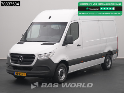 Mercedes-Benz Sprinter 314 CDI Automaat L2H2 Werkplaatsinrichting AC/Climate MBUX Carplay Cruise Camera Trekhaak Euro6 L2 Airco Trekhaak Cruise control