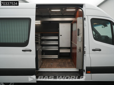 Mercedes-Benz Sprinter 314 CDI Automaat L2H2 Werkplaatsinrichting AC/Climate MBUX Carplay Cruise Camera Trekhaak Euro6 L2 Airco Trekhaak Cruise control foto 10