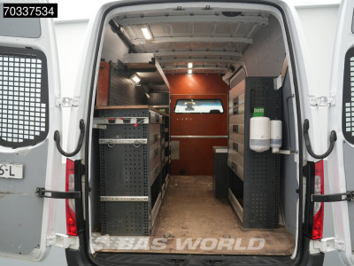 Mercedes-Benz Sprinter 314 CDI Automaat L2H2 Werkplaatsinrichting AC/Climate MBUX Carplay Cruise Camera Trekhaak Euro6 L2 Airco Trekhaak Cruise control foto 11