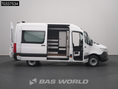 Mercedes-Benz Sprinter 314 CDI Automaat L2H2 Werkplaatsinrichting AC/Climate MBUX Carplay Cruise Camera Trekhaak Euro6 L2 Airco Trekhaak Cruise control foto 8