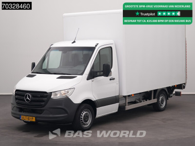 Mercedes-Benz Sprinter 314 CDI Automaat Laadklep Bakwagen Airco Cruise Camera MBUX CarPlay Lat om Lat DHollandia Euro6 Meubelbak Koffer Airco Cruise control