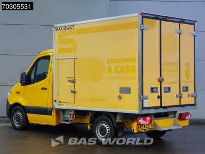 Mercedes-Benz Sprinter 314 CDI Bakwagen Gekoeld Vriezer Automaat Carrier Xarios 300 230V Stekker Achtedeuren Airco Euro6 Koel Koeler Kühl Kühler Vries Frigo Airco foto 2