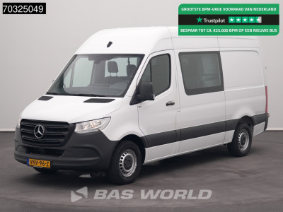 Mercedes-Benz Sprinter 314 CDI Dubbel Cabine L2H2 Trekhaak Navi Airco Cruise Camera Euro6 L2 DC Doka Mixto Airco Dubbel cabine Trekhaak Cruise control
