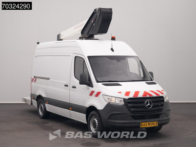 Mercedes-Benz Sprinter 314 CDI Hoogwerker 11m Werkhoogte Trekhaak Airco Cruise Camera Euro6 Arbeitsbuhne Hubarbeitsbuhne 1Personen Airco Trekhaak Cruise control 6
