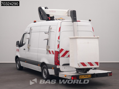 Mercedes-Benz Sprinter 314 CDI Hoogwerker 11m Werkhoogte Trekhaak Airco Cruise Camera Euro6 Arbeitsbuhne Hubarbeitsbuhne 1Personen Airco Trekhaak Cruise control 7