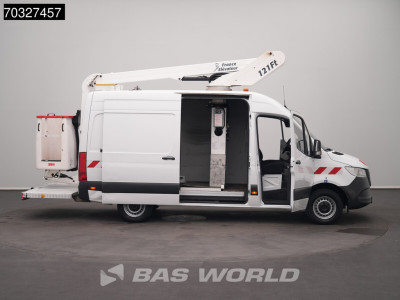 Mercedes-Benz Sprinter 314 CDI Hoogwerker 12m Werkhoogte L2H2 Trekhaak Airco Cruise Camera MBUX CarPlay Euro6 Hubarbeitsbuhne Arbeitsbuhne 1Personen Airco Trekhaak Cruise control 8