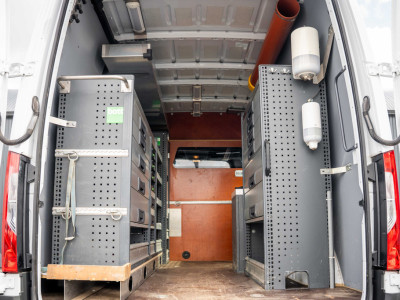 Mercedes-Benz Sprinter 314CDI L2H2 | Automaat | 1e Eigenaar | Volledig ingericht | 360° Camera | Carplay | Cruise | PDC | Airco foto 9