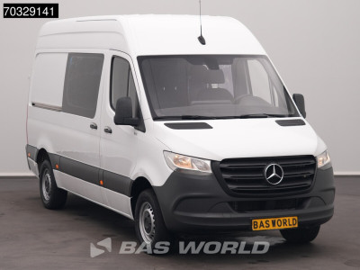 Mercedes-Benz Sprinter 315 CDI Automaat Dubbel Cabine L2H2 Trekhaak Airco Cruise Camera MBUX CarPlay Euro6 L2 DC Doka Mixto Airco Trekhaak Cruise control 5