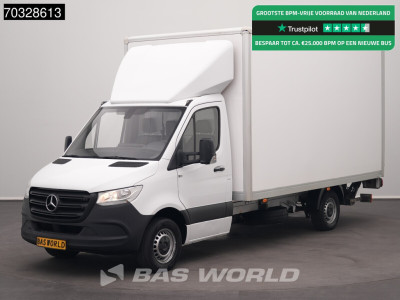Mercedes-Benz Sprinter 315 CDI Automaat Laadkep Zijdeur Bakwagen Airco Lat om Lat DHollandia Euro6 Meubelbak Koffer Airco