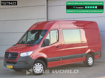 Mercedes-Benz Sprinter 316 CDI Automaat Dubbel Cabine 3,5t Trekhaak Navi Camera Airco Cruise DC Doka Mixto 10m3 Airco Dubbel cabine Trekhaak Cruise control