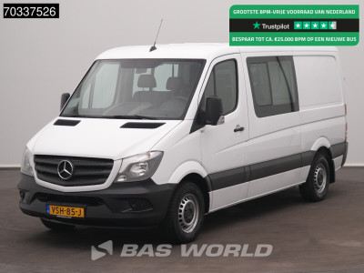 Mercedes-Benz Sprinter 316 CDI Automaat Dubbele Cabine L2H1 Navi Trekhaak 7 Zitplaatsen DoKa Mixto L2 Trekhaak