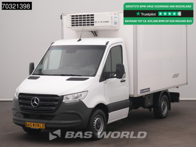 Mercedes-Benz Sprinter 316 CDI Automaat Koel/Vrieswagen -10 Lamberet Thermo King V-500MX 38-V stekker AC/Climate MBUX Navi Koel Koeler Kühler Kühlwagen Vriezer Bakwagen Koffer Airco