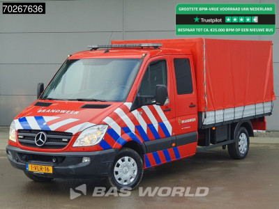 Mercedes-Benz Sprinter 316 CDI Automaat Nieuwstaat Dubbel Cabine Open Laadbak 2,8t Trekhaak Airco Trekhaak Pritsche Pickup Airco Dubbel cabine Trekhaak