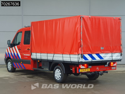 Mercedes-Benz Sprinter 316 CDI Automaat Nieuwstaat Dubbel Cabine Open Laadbak 2,8t Trekhaak Airco Trekhaak Pritsche Pickup Airco Dubbel cabine Trekhaak foto 2
