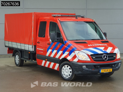 Mercedes-Benz Sprinter 316 CDI Automaat Nieuwstaat Dubbel Cabine Open Laadbak 2,8t Trekhaak Airco Trekhaak Pritsche Pickup Airco Dubbel cabine Trekhaak foto 6