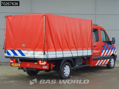 Mercedes-Benz Sprinter 316 CDI Automaat Nieuwstaat Dubbel Cabine Open Laadbak 2,8t Trekhaak Airco Trekhaak Pritsche Pickup Airco Dubbel cabine Trekhaak foto 7