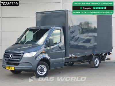 Mercedes-Benz Sprinter 316 CDI Laadklep Bakwagen Airco Camera MBUX CarPlay Euro6 Meubelbak Koffer 19m3 Airco Cruise control