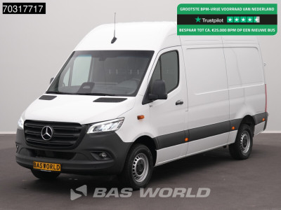 Mercedes-Benz Sprinter 317 CDI 2025-Model Automaat L2H2 170PK LED Xenon Navi Airco Cruise Camera MBUX CarPlay Parkeersensoren Stoelverwarming Euro6 L2 Airco Cruise control