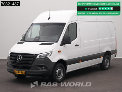 Mercedes-Benz Sprinter 317 CDI Automaat 2025 Model LED L2H2 Navi Airco Cruise Camera 10inch MBUX CarPlay Parkeersensoren 170PK Euro6 L2 Airco Cruise control