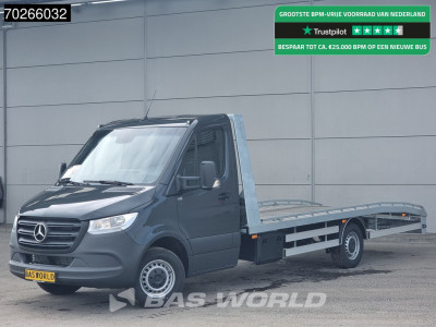 Mercedes-Benz Sprinter 317 CDI Automaat Autotransporter Lier Trekhaak MBUX Navi Airco Cruise Cartransporter Oprijwagen Airco Trekhaak Cruise control