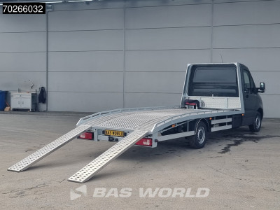 Mercedes-Benz Sprinter 317 CDI Automaat Autotransporter Lier Trekhaak MBUX Navi Airco Cruise Cartransporter Oprijwagen Airco Trekhaak Cruise control foto 2