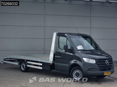 Mercedes-Benz Sprinter 317 CDI Automaat Autotransporter Lier Trekhaak MBUX Navi Airco Cruise Cartransporter Oprijwagen Airco Trekhaak Cruise control foto 8