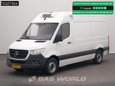 Mercedes-Benz Sprinter 317 CDI Koelwagen Vriezer 170PK L2H2 Airco Cruise Camera MBUX CarPlay Euro6 L2 Koel Koeler Kühl Kühler Kühlwagen Kühlkasten Frigo Vries Airco Cruise control