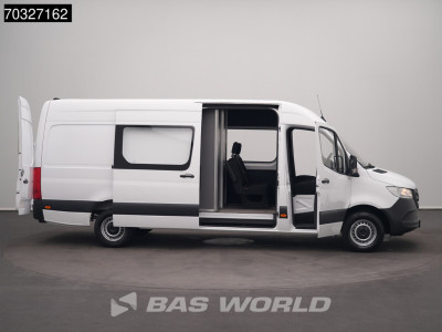 Mercedes-Benz Sprinter 319 CDI Automaat Dubbel Cabine 3,5t Trekhaak 190PK L3H2 Navi Airco Cruise Camera MBUX CarPlay Euro6 DC Doka Mixto L3 Airco Trekhaak Cruise control 10