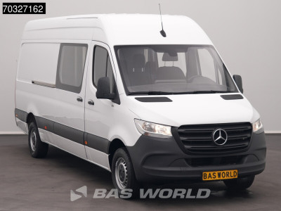 Mercedes-Benz Sprinter 319 CDI Automaat Dubbel Cabine 3,5t Trekhaak 190PK L3H2 Navi Airco Cruise Camera MBUX CarPlay Euro6 DC Doka Mixto L3 Airco Trekhaak Cruise control 5
