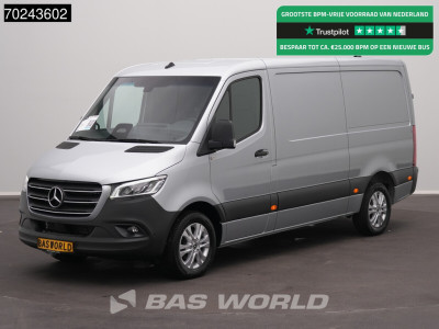 Mercedes-Benz Sprinter 319 CDI BPM VRIJ! Automaat L2H1 2025model ACC LED Navi Camera Velgen 9m3 Airco