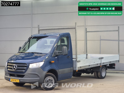 Mercedes-Benz Sprinter 514 CDI Automaat Dubbellucht Open Laadbak Trekhaak Airco Cruise Pritsche Pickup Airco Trekhaak Cruise control