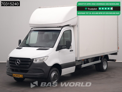 Mercedes-Benz Sprinter 514 CDI Automaat Laadklep Zijdeur Dubbellucht Bakwagen Airco Cruise Euro6 Meubelbak Koffer Airco Cruise control