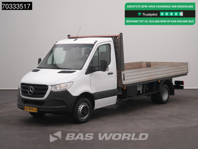 Mercedes-Benz Sprinter 514 CDI Automaat Open Laadbak Trekhaak N1 Dubbellucht MBUX Airco Pickup Pritsche Airco Trekhaak