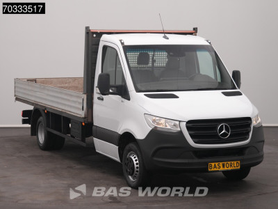 Mercedes-Benz Sprinter 514 CDI Automaat Open Laadbak Trekhaak N1 Dubbellucht MBUX Airco Pickup Pritsche Airco Trekhaak foto 5