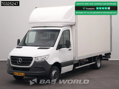 Mercedes-Benz Sprinter 514 CDI Laadklep Dubbellucht Zijdeur Bakwagen Navi Airco Cruise Camera Euro6 Meubelbak Koffer Airco Cruise control