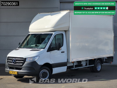 Mercedes-Benz Sprinter 514 CDI Laadklep Zijdeur Bakwagen Dubbellucht Airco Cruise Camera DHollandia Euro6 Meubelbak Koffer 20m3 Airco Cruise control