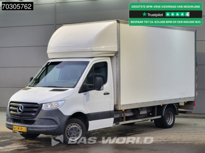 Mercedes-Benz Sprinter 514 CDI Laadklep Zijdeur Dubbellucht Bakwagen Airco Cruise DHollandia Euro6 Meubelbak Koffer Airco Cruise control