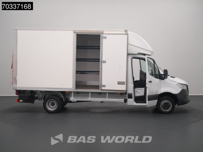 Mercedes-Benz Sprinter 515 CDI Automaat Bakwagen Laadklep Dubbellucht AC/Climate Cruise DHollandia Zijdeur Euro6 Koffer Meubelbak Möbelkoffer Airco Cruise control foto 7