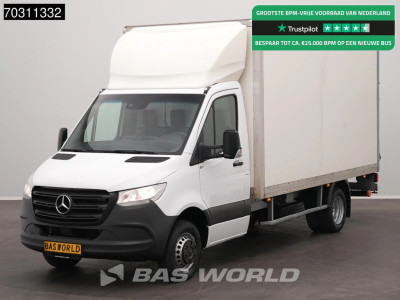 Mercedes-Benz Sprinter 515 CDI Automaat Laadklep Dubbellucht Bakwagen Airco Cruise Camera DHollandia Euro6 Meubelbak Koffer Airco Cruise control