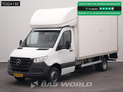 Mercedes-Benz Sprinter 515 CDI Automaat Laadklep Zijdeur Dubbellucht 150PK Bakwagen Airco Cruise DHollandia Euro6 Koffer Meubelbak Airco Cruise control