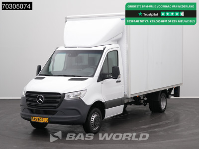 Mercedes-Benz Sprinter 515 CDI Dubbellucht Laadklep Zijdeur Bakwagen Airco DHollandia Euro6 Meubelbak Koffer Airco